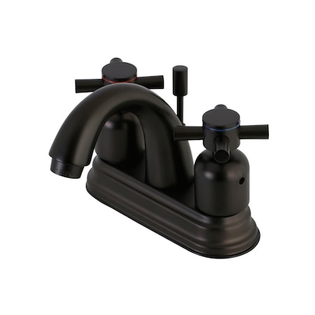 Kingston Brass KB8615DX 4" Centerset Bathroom Faucet, Oil Rubbed Bronze KB8615DX